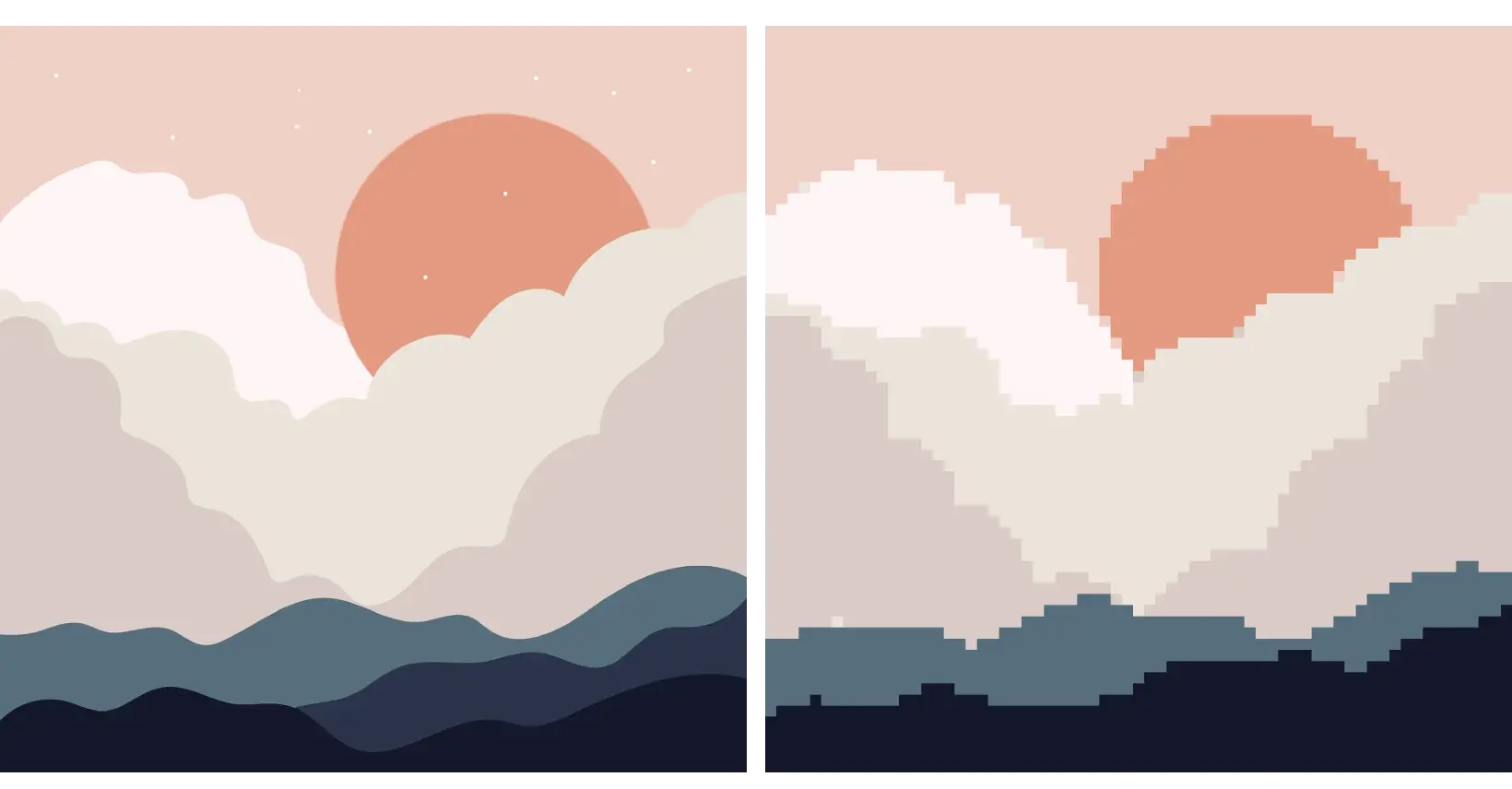 Pixel art example